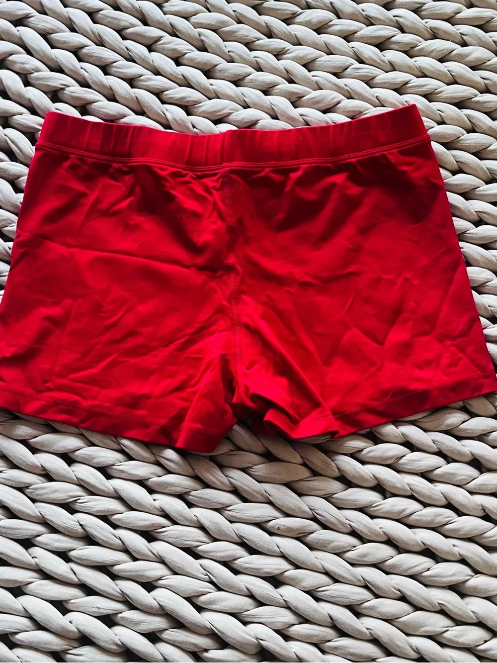 ASICS Women's Red Spandex Shorts - Picture 7 of 10